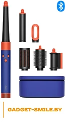 Фен-стайлер Dyson Airwrap Complete Long HS08 i.d. (с переходником на евровилку, синие румяна/топаз)